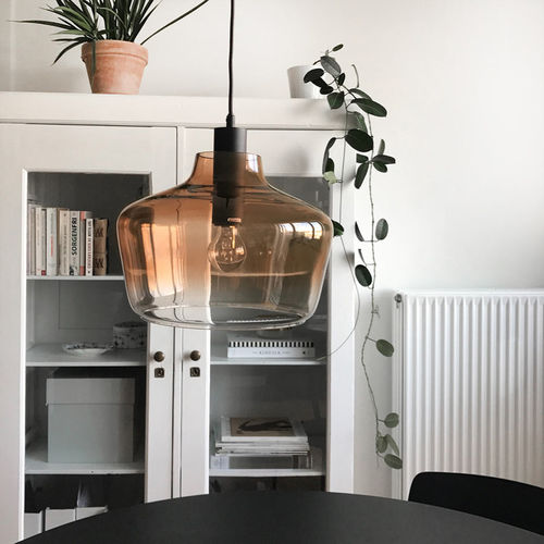 Lampada a sospensione - KYOTO - Frandsen Lighting - in bronzo / in vetro / contemporanea