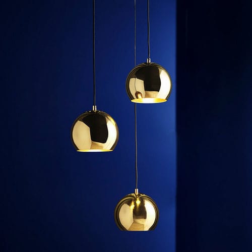 Lampada a sospensione - BALL  - Frandsen Lighting - in ottone / in rame / contemporanea