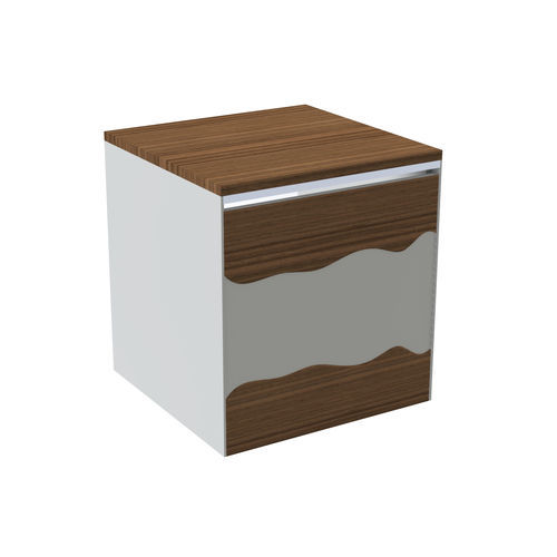 Mobile lavabo doppio - C525 - A. e T. ITALIA - sospeso / in legno / contemporaneo
