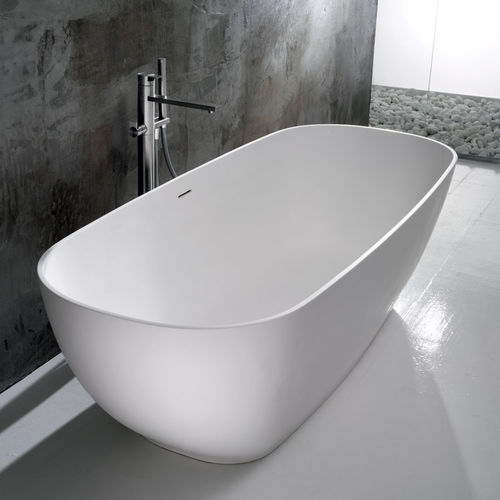 Vasca da bagno ovale - DV220 - A. e T. ITALIA - ad isola / per ambiente abitativo / in Solid Surface