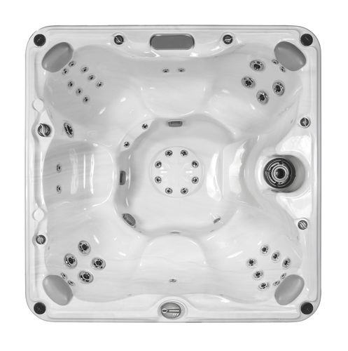 Spa da incasso - McKINLEY  - SUNDANCE SPAS FRANCE - fuoriterra / quadrata / 6 posti