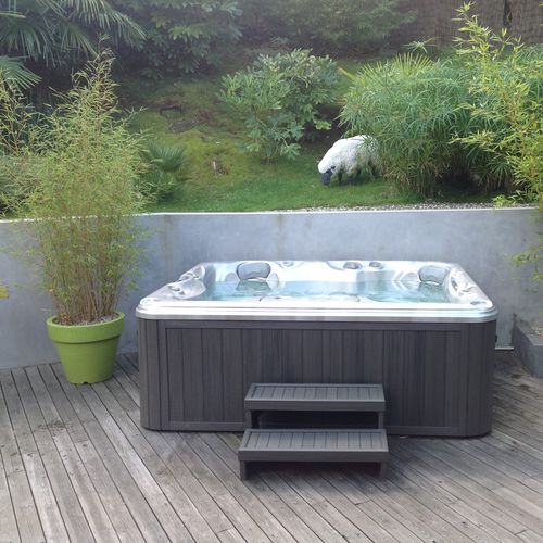 Spa da incasso - MONTCLAIR - SUNDANCE SPAS FRANCE - fuoriterra / rettangolare / 4 posti