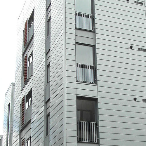Facciata ventilata in alluminio - CGL WALLPLANK SYSTEM - CGL - in zinco / in rame / in fogli