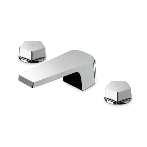 Miscelatore doppio comando per lavabo - PARK: 67506  - NEWFORM - da appoggio / in metallo / da bagno