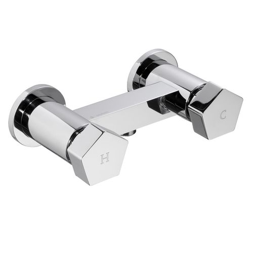 Miscelatore doppio comando per doccia - PARK: 67555  - NEWFORM - da parete / in metallo / da bagno