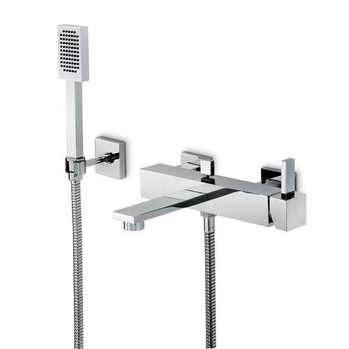 Miscelatore per vasca - FORMA: 60440C - NEWFORM - da parete / in metallo / da bagno