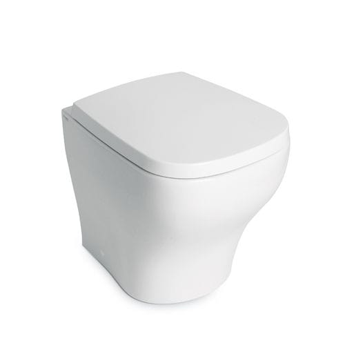 WC da appoggio - FLUIDA: 66200 - NEWFORM - in ceramica / con cassetta ad incasso / moderno