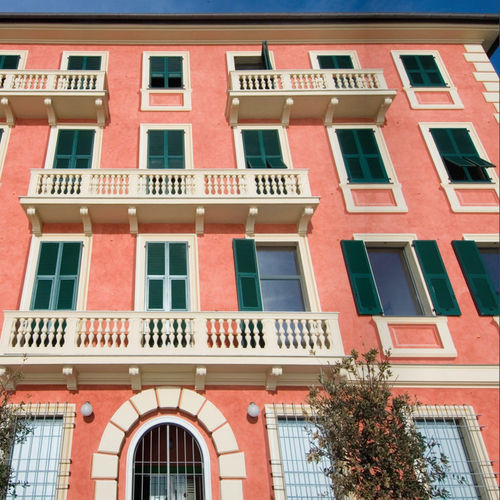 Persiana fissa - GENOVA - METRA Building - a ghigliottina / in legno / in metallo
