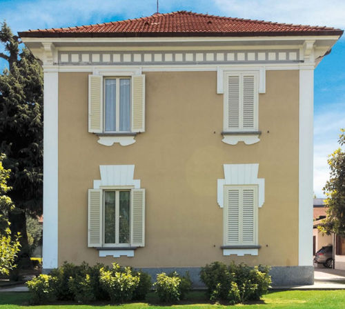 Persiana fissa - A LIBRO - METRA Building - a ghigliottina / in legno / in metallo