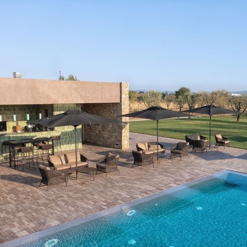 Bordo di piscina in terracotta - TAGLIO FILO  - Manetti Gusmano & figli - Sannini Impruneta - antiscivolo