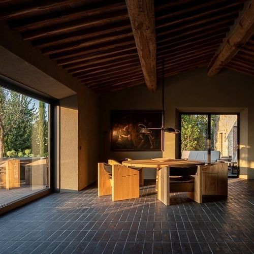 Piastrella in terracotta - TERRE COLORATE - Manetti Gusmano & figli - Sannini Impruneta - opaca / da interno / da sala