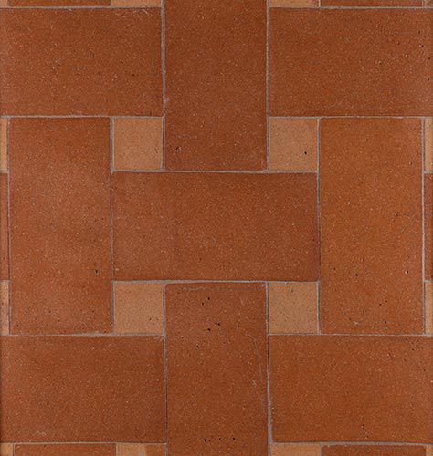 Piastrella in terracotta - COMPOSIZIONI FIORENTINE - Manetti Gusmano & figli - Sannini Impruneta - opaca / da interno / da sala