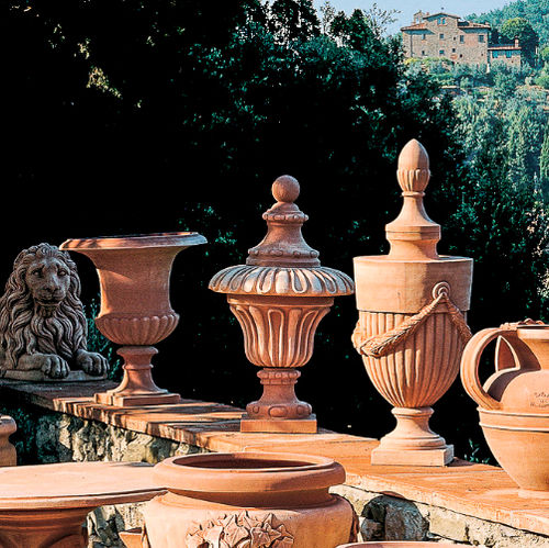 Capitello in terracotta - Manetti Gusmano & figli - Sannini Impruneta