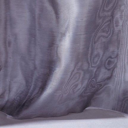 Tessuto per tende - AURA CS - NYA NORDISKA - a tinta unita / in Trevira CS® / trasparente