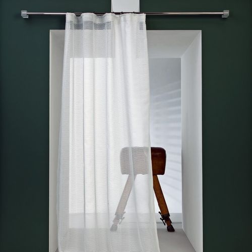 Tendina voile a righe - BATOU CS - NYA NORDISKA - in Trevira CS® / ignifuga / per uso residenziale
