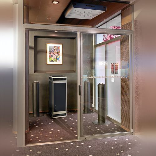 Purificatore d'aria a soffitto - AIRQLEAN HIGH™ - Smoke Free Systems - contract