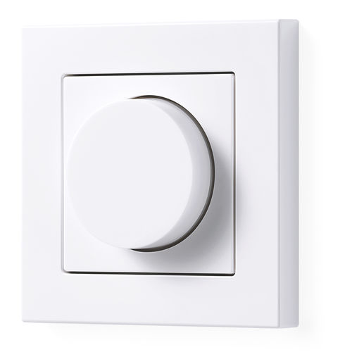 Dimmer per illuminazione - A - ALBRECHT JUNG GMBH & CO. KG - a pulsante rotante / ad incasso / in Duroplast