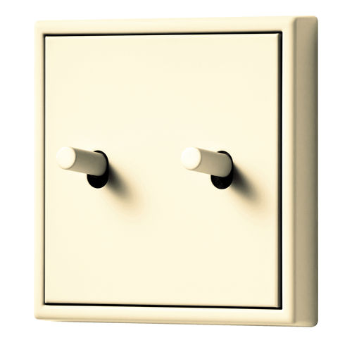 Interruttore a leva - LS 1912 in Les Couleurs® Le Corbusier® - ALBRECHT JUNG GMBH & CO. KG - ad incasso / doppio / in metallo