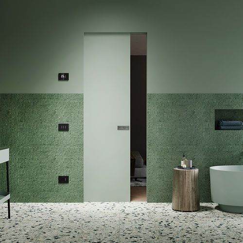 Porta da interno - ABSOLUTE ENERGY - Ermetika - in legno / scorrevole / contemporanea