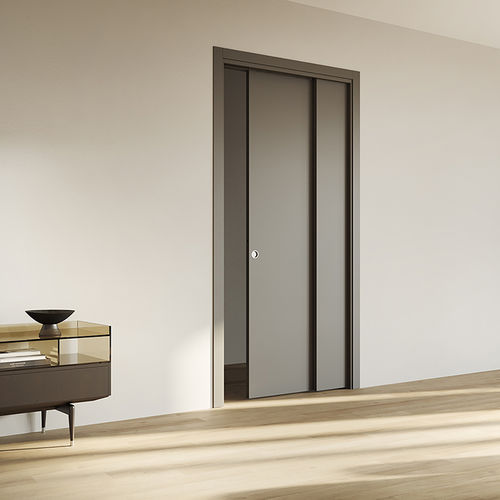 Porta da interno - Staffetta - Ermetika - in legno / telescopica / contemporanea