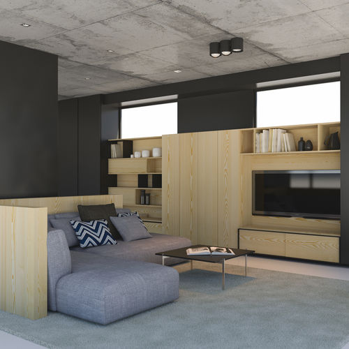 Pannello compensato da costruzione - CLEAN SPRUCE - Decospan - per interni / in MDF