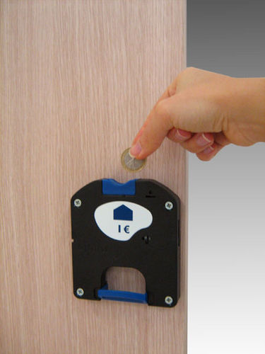 Serratura a gettone meccanica - ACCMON - Mobilificio - per porta d'ingresso / a 1 punto