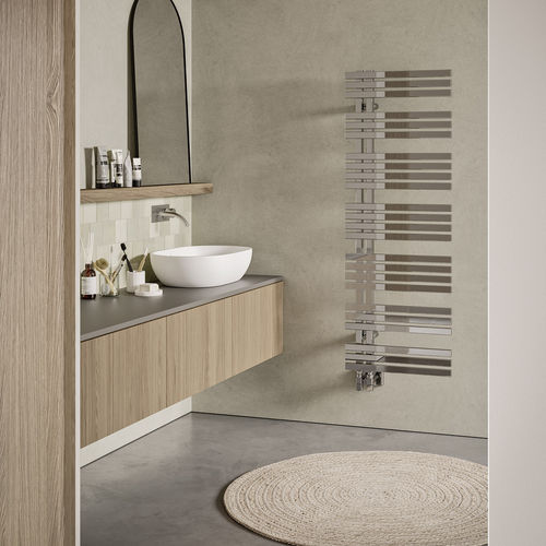 Scaldasalviette ad acqua calda - BLUES - IRSAP - 0...500 w / contemporaneo / in acciaio inossidabile