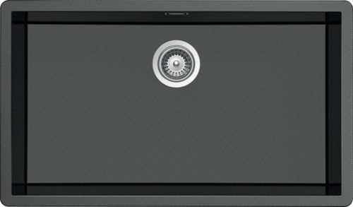 Lavello a 1 vasca - CARBON: N-100XL - Schock - senza gocciolatoio / in composito / da incasso