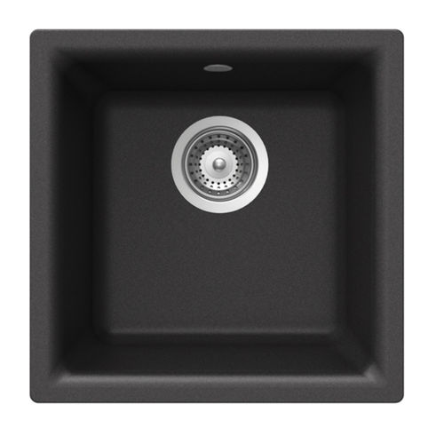 Lavello a 1 vasca - EURO: N-100 - Schock - senza gocciolatoio / in composito / da incasso
