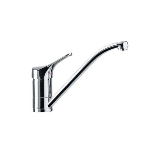 Miscelatore da appoggio - LEVA - Schock - in metallo cromato / da cucina / 1 foro