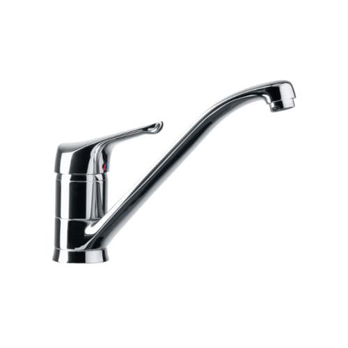Miscelatore da appoggio - NEOS - Schock - in metallo cromato / da cucina / 1 foro