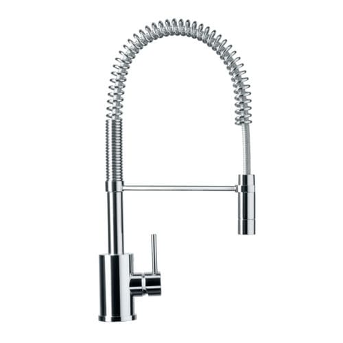 Miscelatore da appoggio - IDEOS-PRO - Schock - in metallo cromato / da cucina / 1 foro