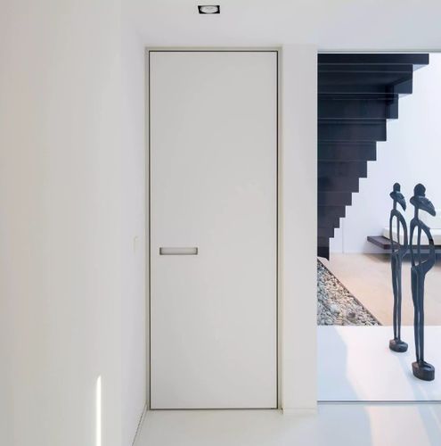 Porta da interno - MODERN - ANYWAY DOORS - in alluminio / battente / a bilico