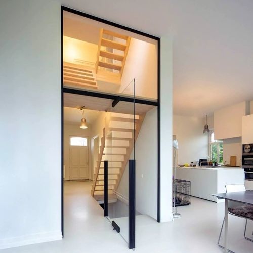 Porta da interno - ANYWAY DOORS - in vetro / battente / a bilico