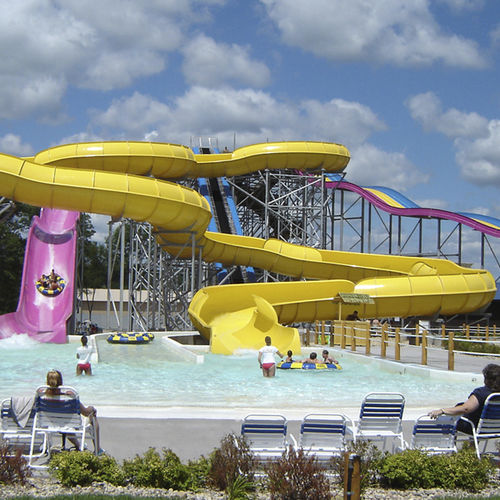 Scivolo girevole - FAMILY RAFT RIDE  - WhiteWater - per parco acquatico / multiplo / per ciambelle gonfiabili