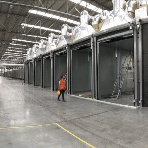 Porta industriale avvolgibile - Manusa - in acciaio inossidabile / di acciaio / in acciaio inox 304