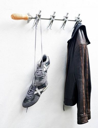 Appendiabiti a muro - WALL CHAMPIONS - RS LIFE - design originale / in acciaio / in alluminio