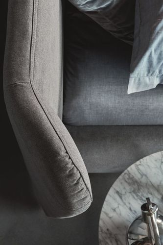 Letto matrimoniale - OPUS - Ditre Italia - contemporaneo / imbottito / con testiera