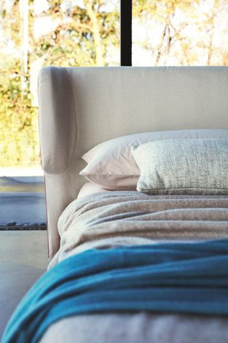 Letto matrimoniale - CLAIRE - Ditre Italia - contemporaneo / imbottito / con testiera