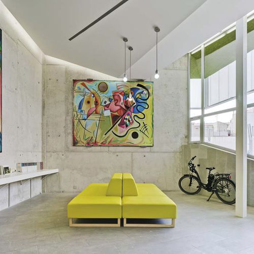 Divano modulare - MOON - SANCAL - contemporaneo / in tessuto / blu