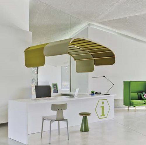 Baffle acustico in tessuto - TARTANA - SANCAL - sospeso / decorativo