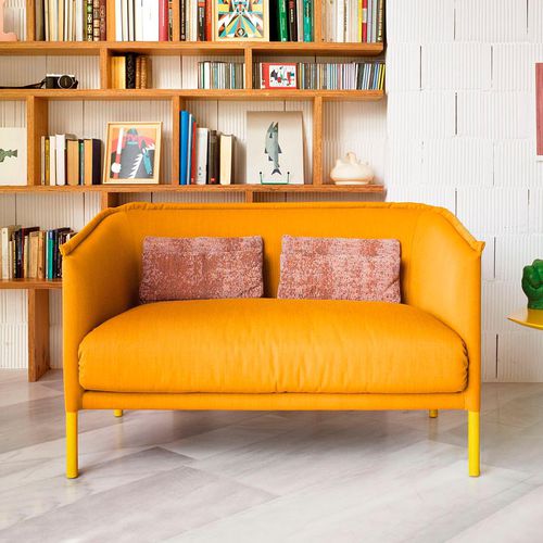 Divano contemporaneo - TALO - SANCAL - in tessuto / beige / verde