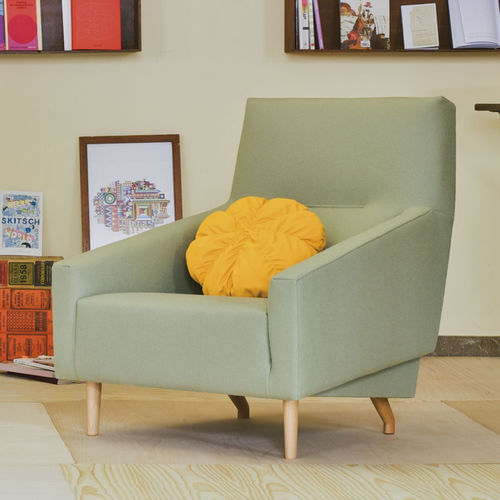 Poltrona contemporanea - SOUL - SANCAL - in tessuto / sfoderabile / nera