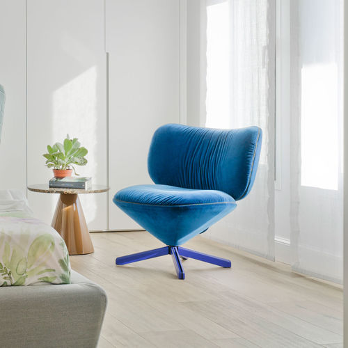 Poltrona contemporanea - TORTUGA - SANCAL - in tessuto / con poggiapiedi / con poggiatesta