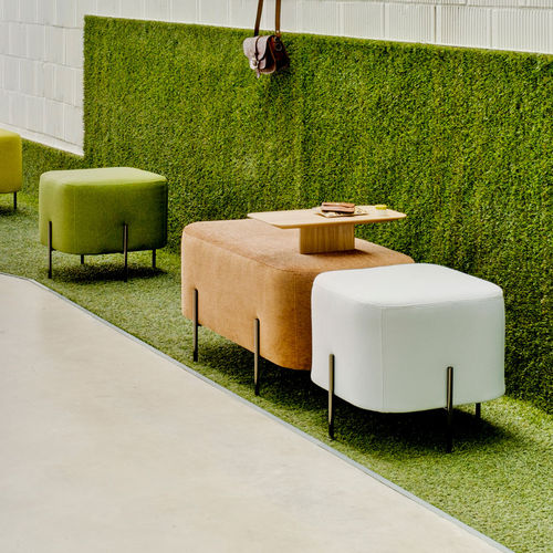 Pouf contemporaneo - ELEPHANT - SANCAL - in tessuto / quadrato / contract