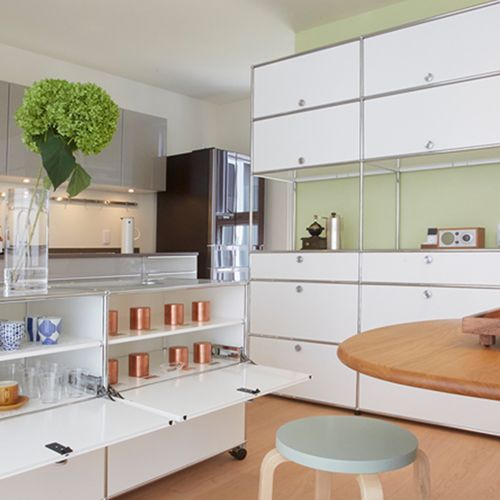 Mobile da cucina per uso residenziale - USM Haller - USM Modular Furniture