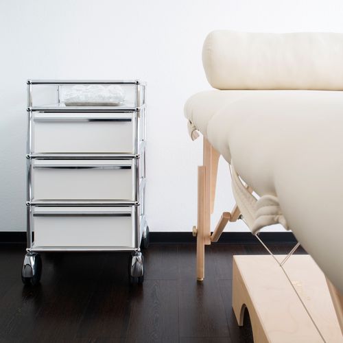 Carrello terapia - USM Haller - USM Modular Furniture - per centro estetico / personalizzabile / su misura
