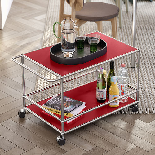 Carrello portavivande di servizio - USM Haller - USM Modular Furniture - per uso residenziale / in metallo