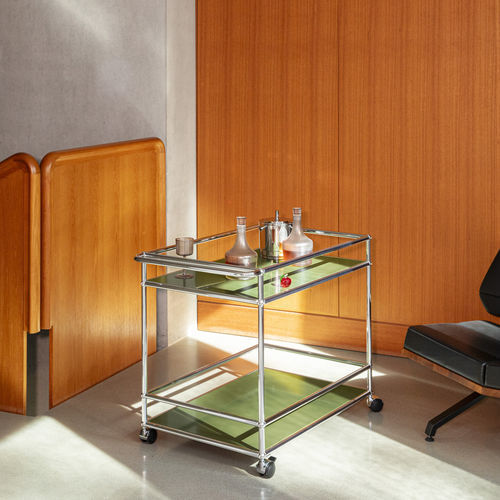 Carrello di servizio - USM Haller  - USM Modular Furniture - contract / in metallo