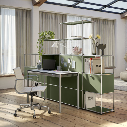 Scaffale modulare - USM Haller - USM Modular Furniture - a paravento / contemporaneo / in metallo